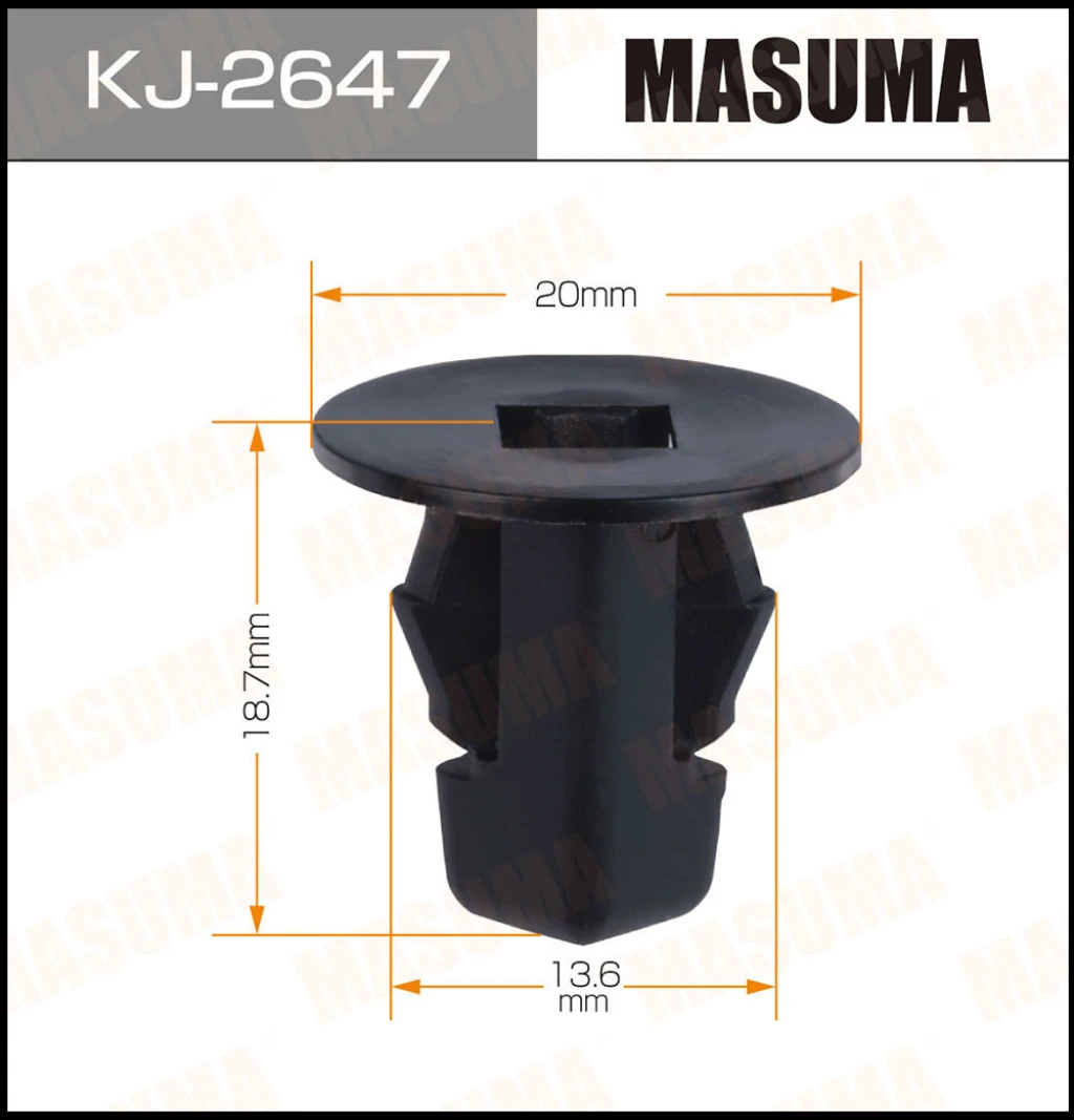 Клипса Masuma KJ-2647