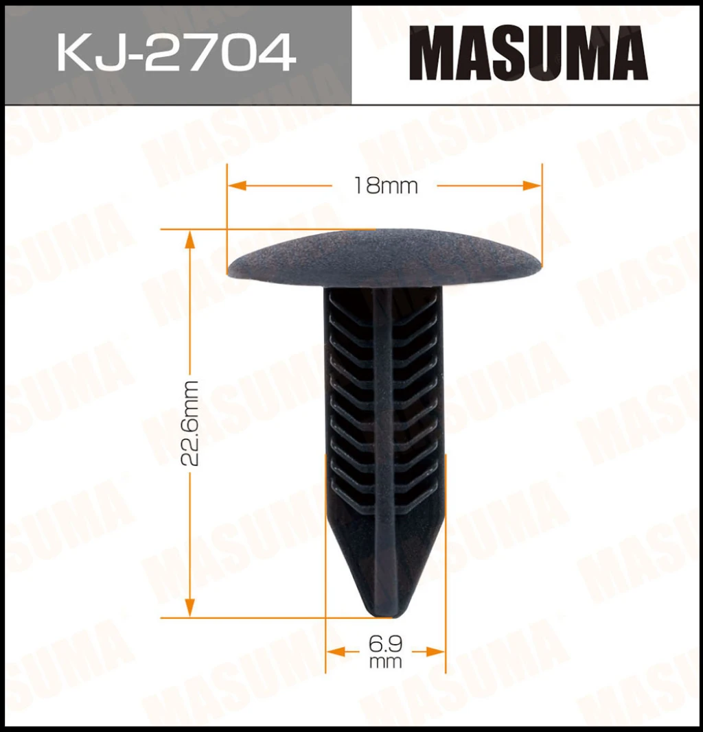 Клипса Masuma KJ-2704