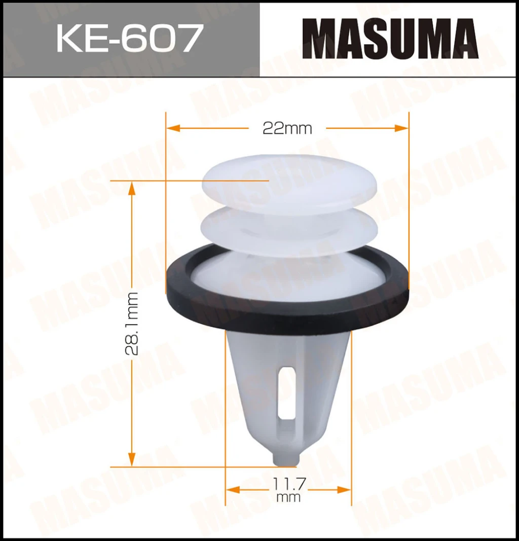 Клипса Masuma KE-607