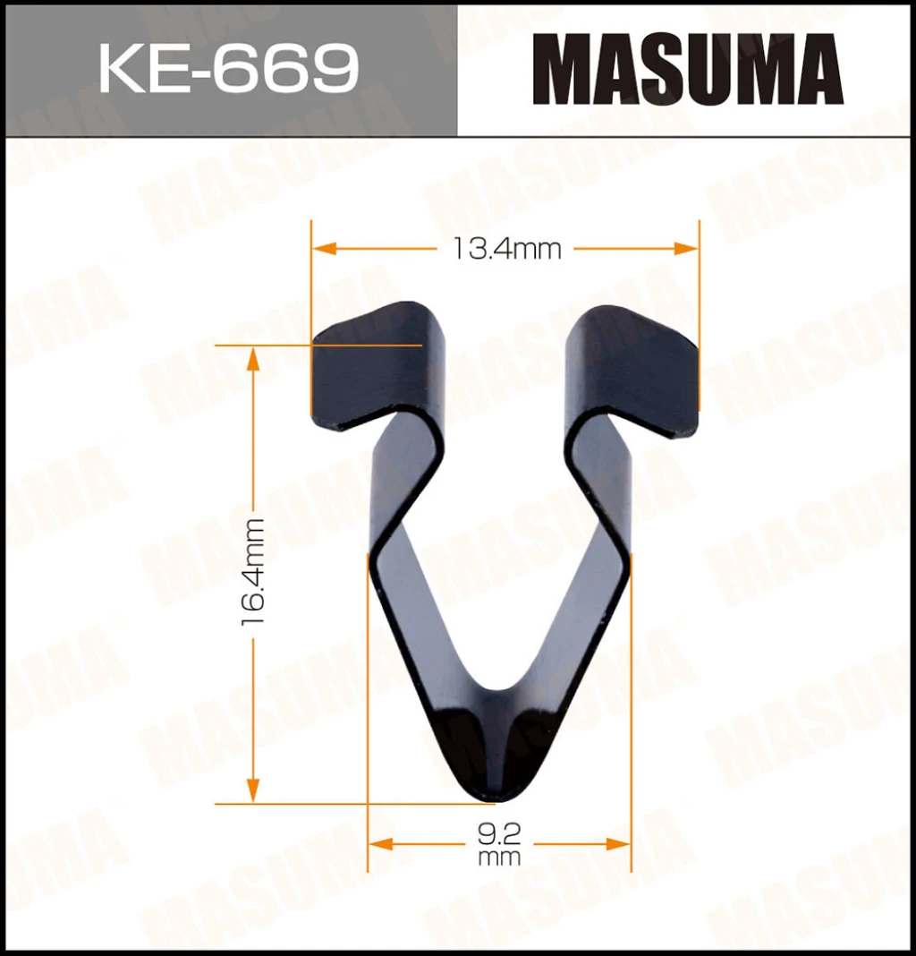 Клипса Masuma KE-669