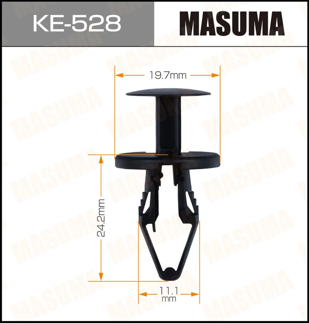 Клипса Masuma KE-528