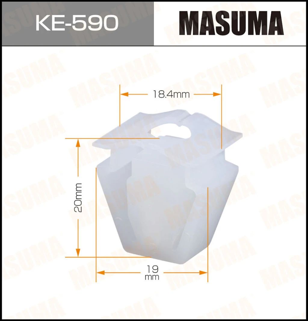 Клипса Masuma KE-590