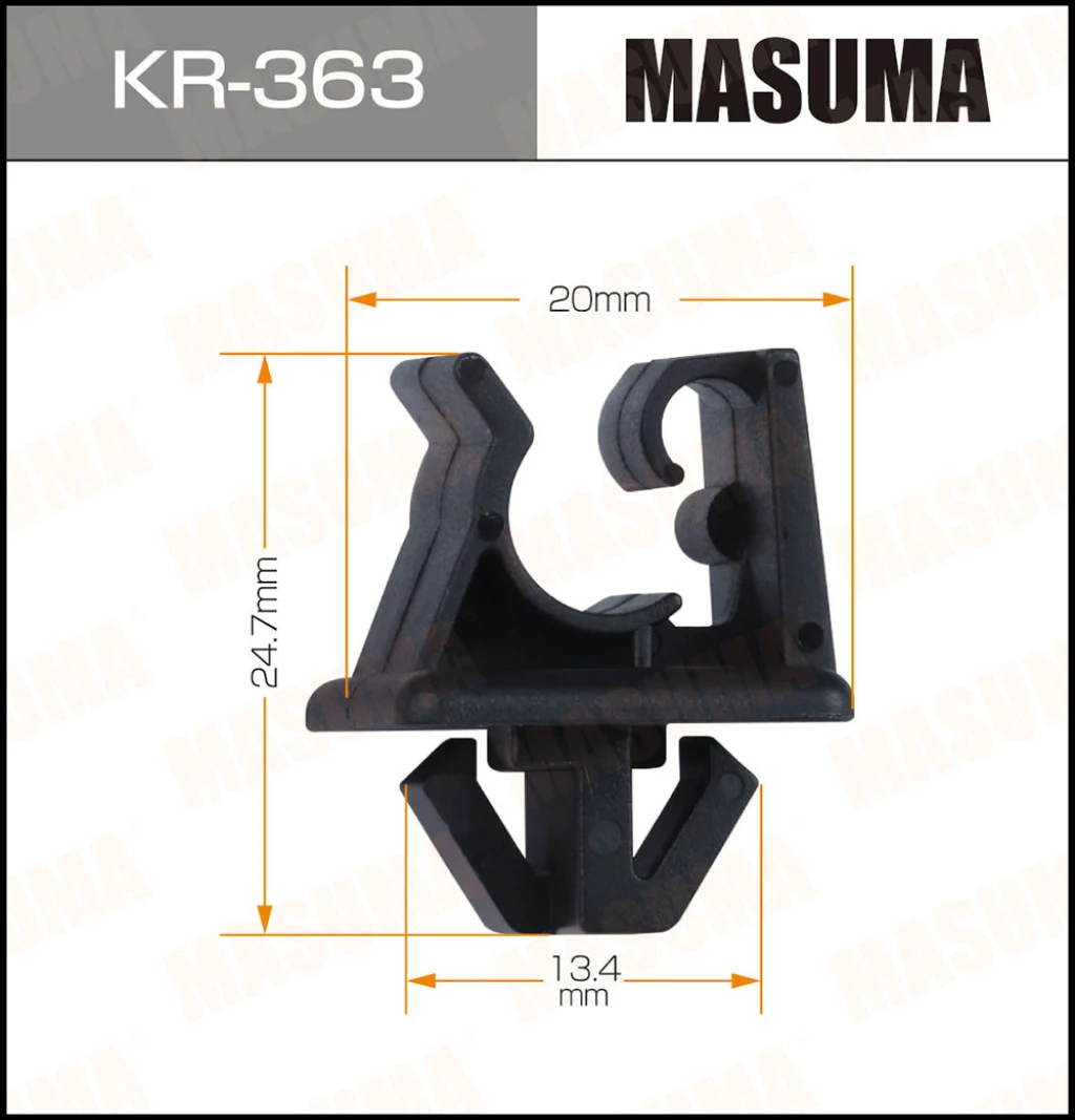 Клипса Masuma KR-363