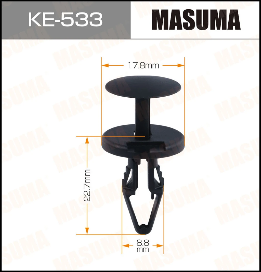 Клипса Masuma KE-533