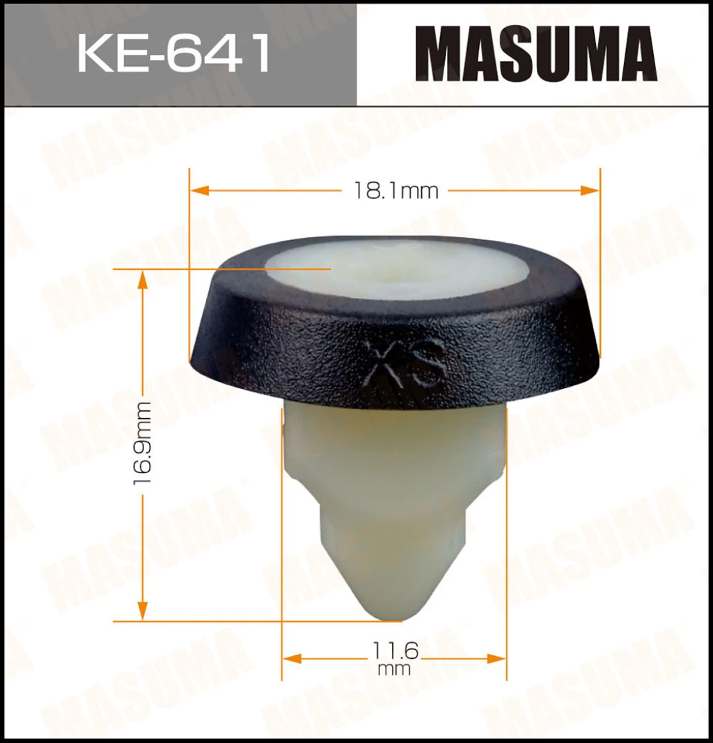 Клипса Masuma KE-641