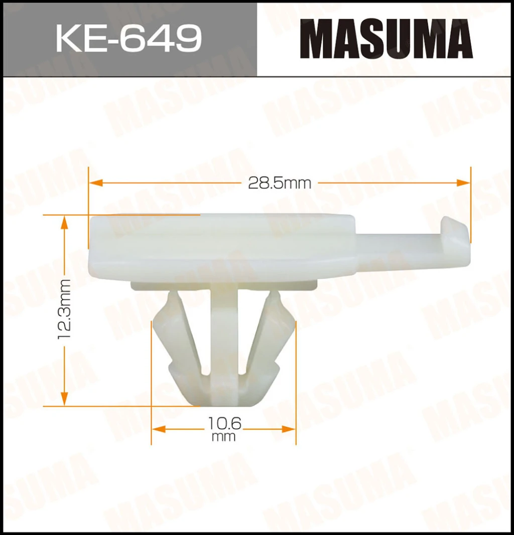 Клипса Masuma KE-649