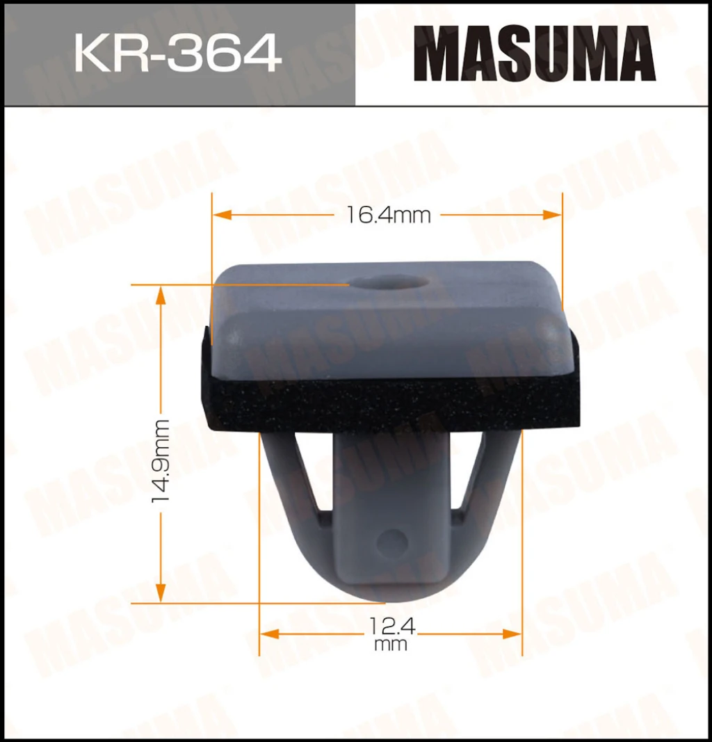 Клипса Masuma KR-364