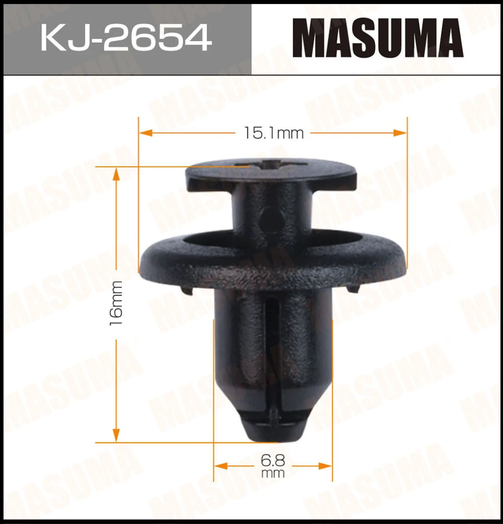Клипса Masuma KJ-2654
