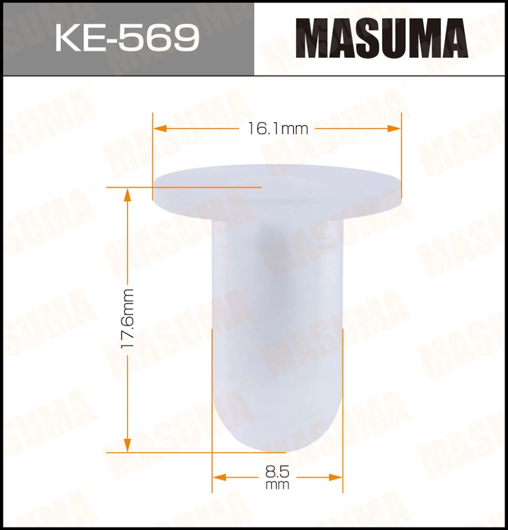 Клипса Masuma KE-569