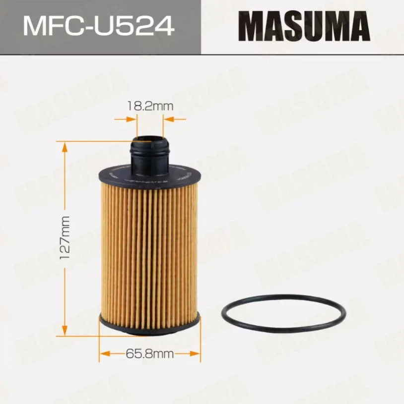 Фильтр масляный (вставка) Masuma MFC-U524