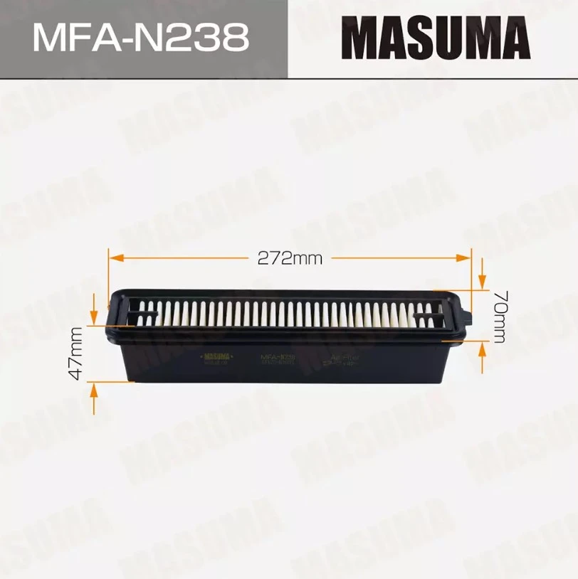 ФИЛЬТР ВОЗДУШНЫЙ A-2030 NISSAN NOTE / E13 20-22 MASUMA Masuma mfan238