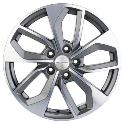 Диск Khomen Wheels KHW1703 (Camry) 7x17/5x114,3 ET45 D60,1 Gray-FP