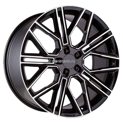 Диск Khomen Wheels KHW2101 (Front) 9,5x21/5x112 ET37 D66,6 Black-FP