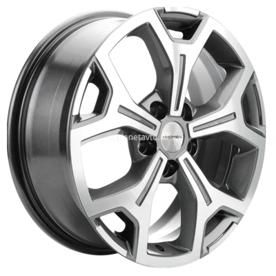 Диск Khomen Wheels KHW1710 (Coolray) 6,5x17/5x114,3 ET45 D54,1 Gray-FP