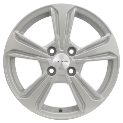 Диск Khomen Wheels KHW1502 (Solaris I) 6x15/4x100 ET48 D54,1 F-Silver