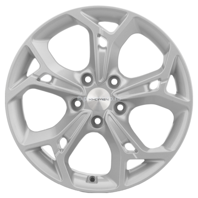 Диск Khomen Wheels KHW1702 (Octavia) 7x17/5x112 ET49 D57,1 F-Silver