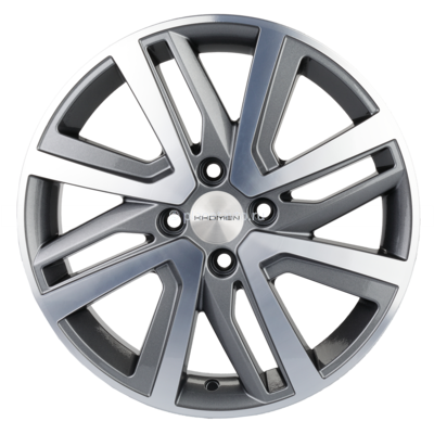 Диск Khomen Wheels KHW1609 (Stepway) 6x16/4x100 ET37 D60,1 Gray-FP