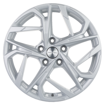 Диск Khomen Wheels KHW1716 (Karoq/Tiguan) 7x17/5x112 ET45 D57,1 F-Silver