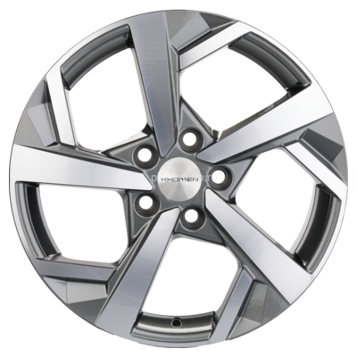 Диск Khomen Wheels KHW1712 (Qashqai) 7x17/5x114,3 ET40 D66,1 Gray-FP