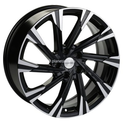 Диск Khomen Wheels KHW1901 (CX-5/CX8) 7,5x19/5x114,3 ET45 D67,1 Black-FP