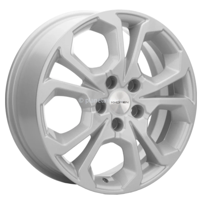 Диск Khomen Wheels KHW1711 (Chery tigo 7pro) 6,5x17/5x108 ET33 D60,1 F-Silver