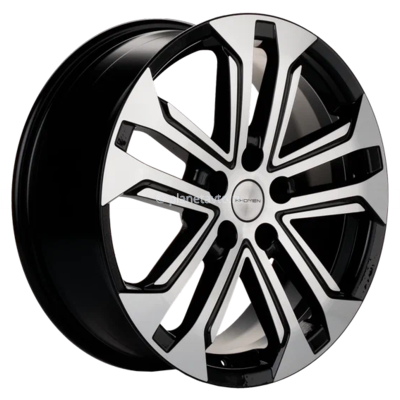 Диск Khomen Wheels Double-Spoke 803 (18_RAV4) 7x18/5x114,3 ET35 D60,1 Black-FP