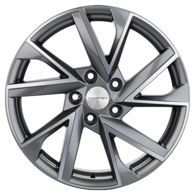 Диск Khomen Wheels KHW1714 (X-Trail) 7x17/5x114,3 ET45 D67,1 Gray-FP