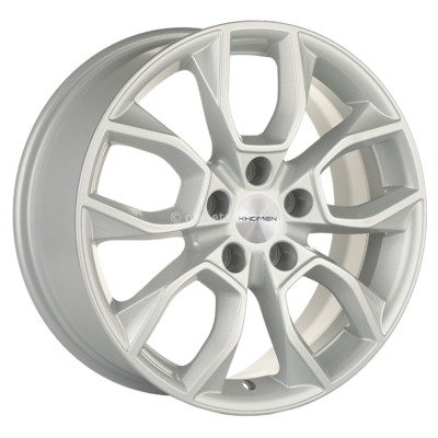 Диск Khomen Wheels KHW1713 (Kodiaq) 7x17/5x112 ET40 D57,1 F-Silver