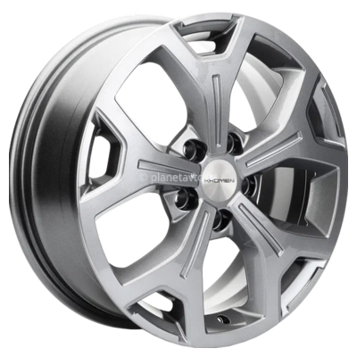 Диск Khomen Wheels KHW1710 (Chery tigo 7pro) 6,5x17/5x108 ET33 D60,1 Gray