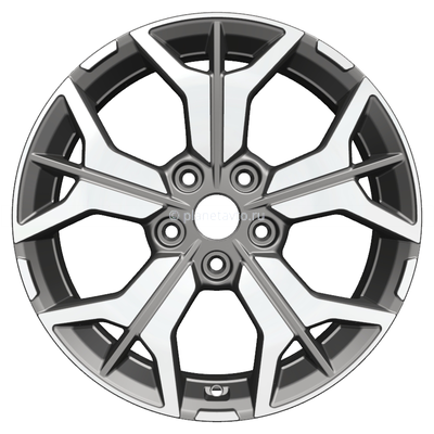 Диск Khomen Wheels KHW1715 (Tiguan) 7x17/5x112 ET40 D57,1 Gray-FP