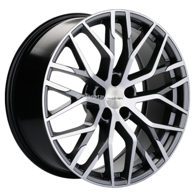 Диск Khomen Wheels KHW2005 (Audi/VW) 8,5x20/5x112 ET30 D66,5 Gray-FP