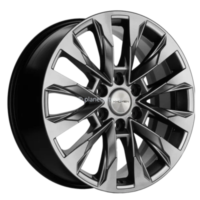 Диск Khomen Wheels KHW2010 (LC 300) 8x20/6x139,7 ET60 D95,1 Dark Chrome