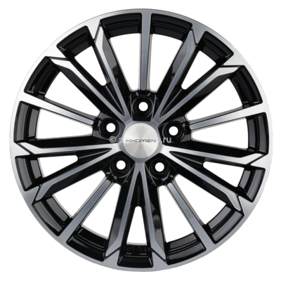 Диск Khomen Wheels KHW1611 (Mazda 3) 6,5x16/5x114,3 ET45 D67,1 Black-FP