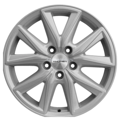 Диск Khomen Wheels KHW1706 (Ceed) 7x17/5x114,3 ET53 D67,1 F-Silver