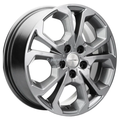 Диск Khomen Wheels KHW1711 (Chery tigo 7pro) 6,5x17/5x108 ET33 D60,1 Gray