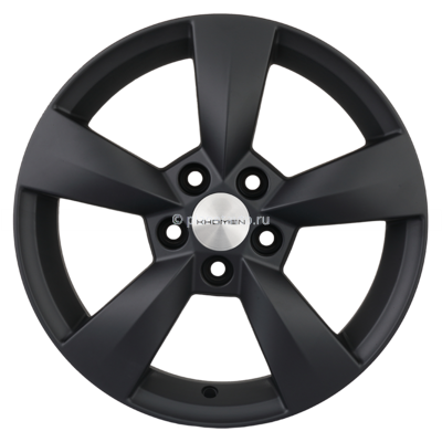 Диск Khomen Wheels KHW1504 (Polo) 6x15/5x100 ET40 D57,1 Black matt