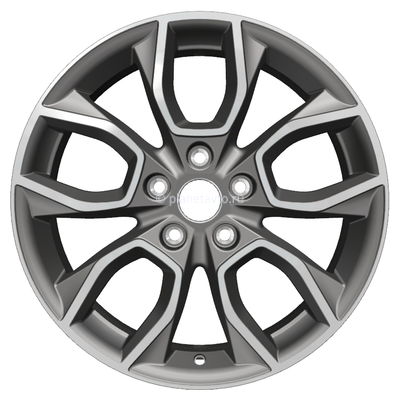 Диск Khomen Wheels KHW1713 (Karoq) 7x17/5x112 ET45 D57,1 Gray-FP