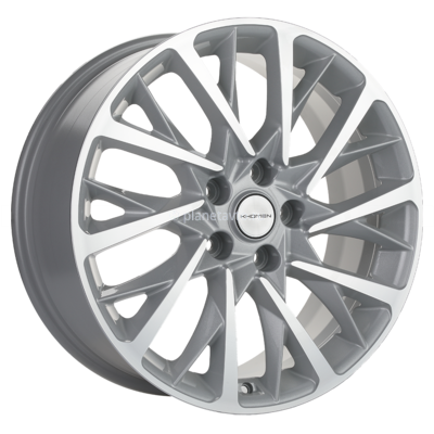 Диск Khomen Wheels KHW1804 (Audi A4/A6) 7,5x18/5x112 ET39 D66,6 F-Silver-FP