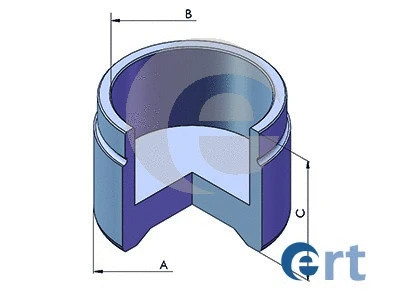Поршень суппорта Ert 151324-C