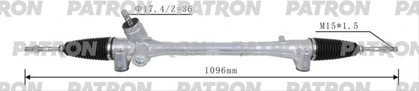 Рейка рулевая TOYOTA AURIS (E150) 07-13 Patron PSG3122