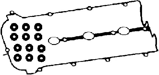 Прокладка клапанной крышки MAZDA: 323 F V 2.0 24V 94-98, 626 IV Hatchback 2.5 24V 91-97, MX-3 1.8 i 