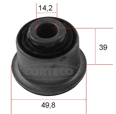 Сайлентблок CITROEN: C5 I 01-04, C5 I Break 01-04, C5 II 04-, C5 II Break 04-, C5 III 08-, C5 III Br