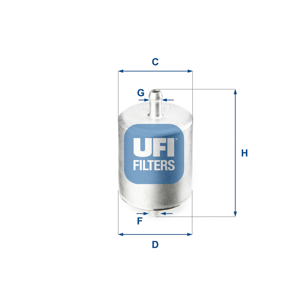 Фильтр топливный бензиновый UFI 31.760.00