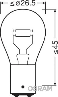 Лампа подсветки Osram 7528ULT