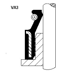 Колпачок маслосъемный VA03 7,0- 9,80/13,20X 9,70 FKM Corteco 49472017