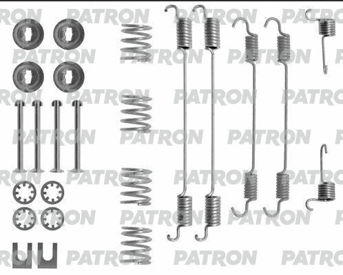 Комплект монтажный тормозных колодок барабанных CITROEN: ZX BREAK 93-97 Patron PSRK0061