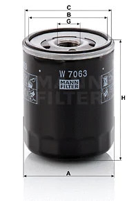 ФИЛЬТР МАСЛЯНЫЙ PEUGEOT/CITROEN/FIAT 1.4/2.0D 14- MANN-FILTER