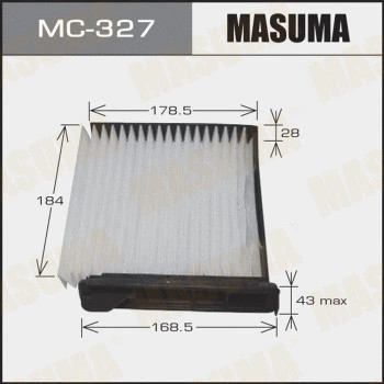 Фильтр салона Masuma MC327