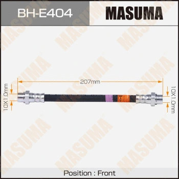 ШЛАНГ ТОРМОЗНОЙ MASUMA BMW- /REAR/ 1-SERIES (E81), X1 (E84)