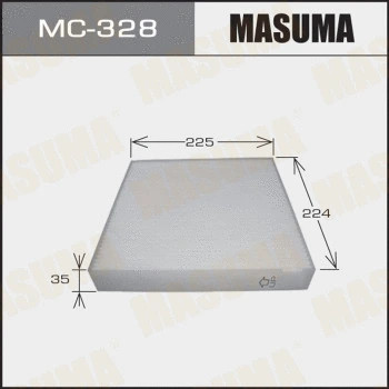 Фильтр салона Masuma MC328